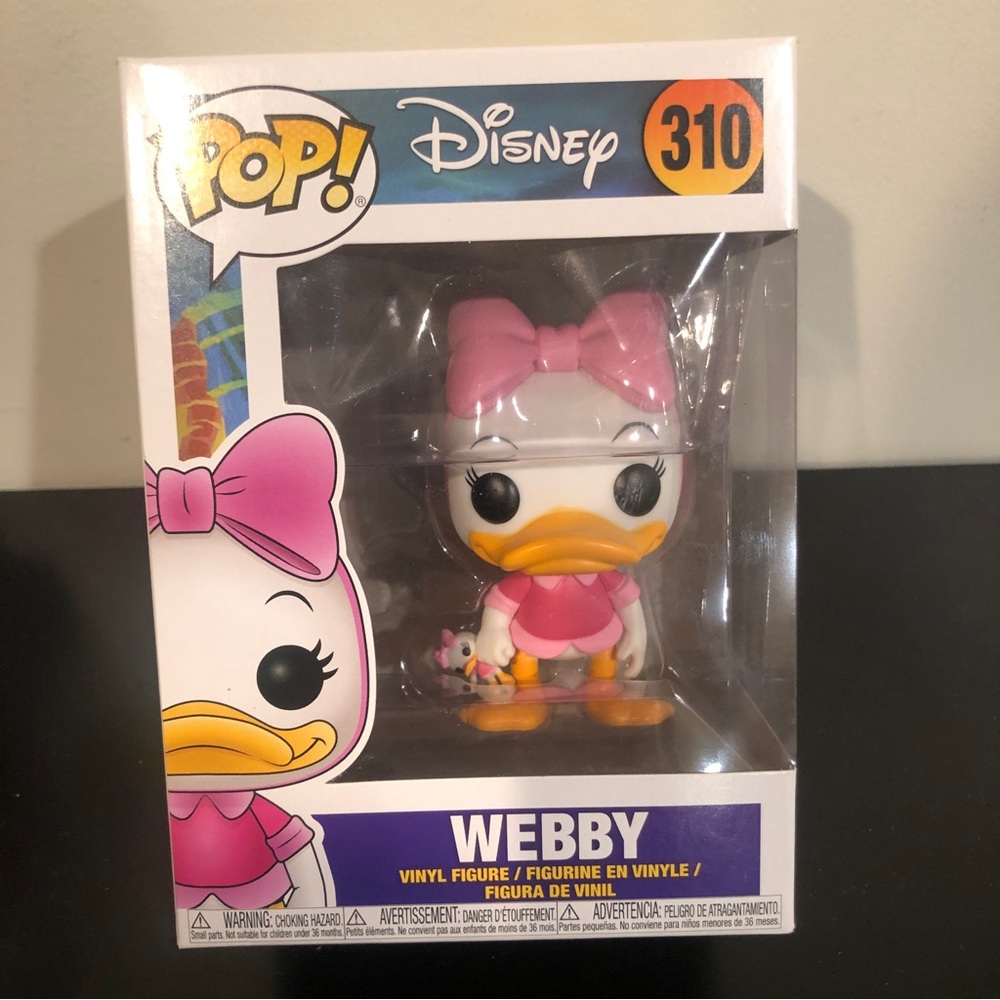 Funko pop Disney: DuckTales - Webby 3.75" Funko Vinyl NIB